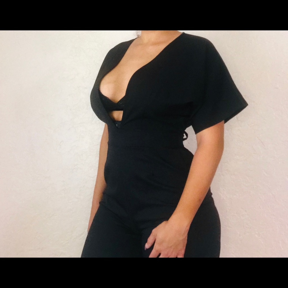 Black sexy One piece